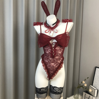 Bunny Lingerie Set with Midnight Charm 24