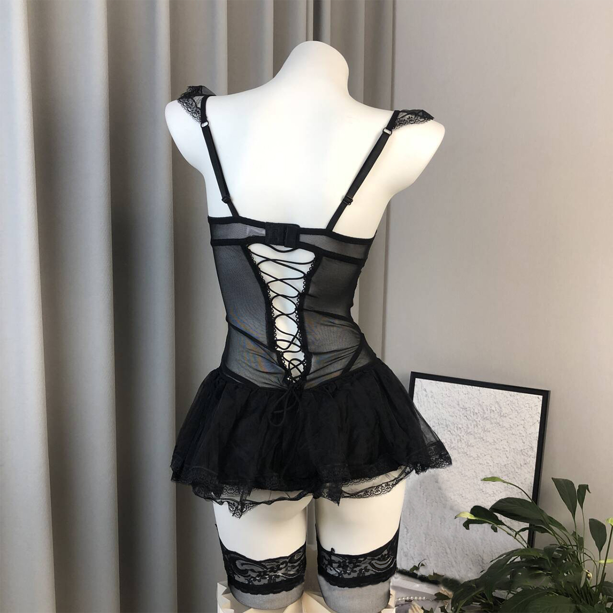 Lingerie with No-Remove Design