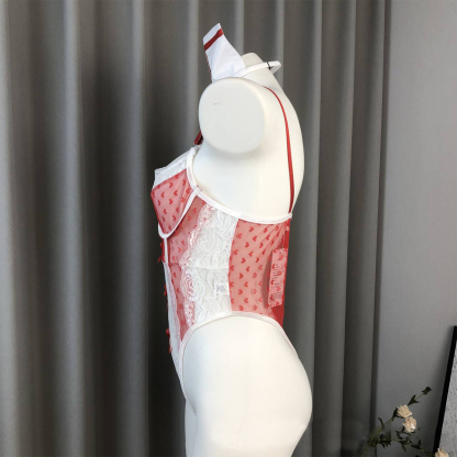 Nurse Bodysuit Uniform Lingerie Set
