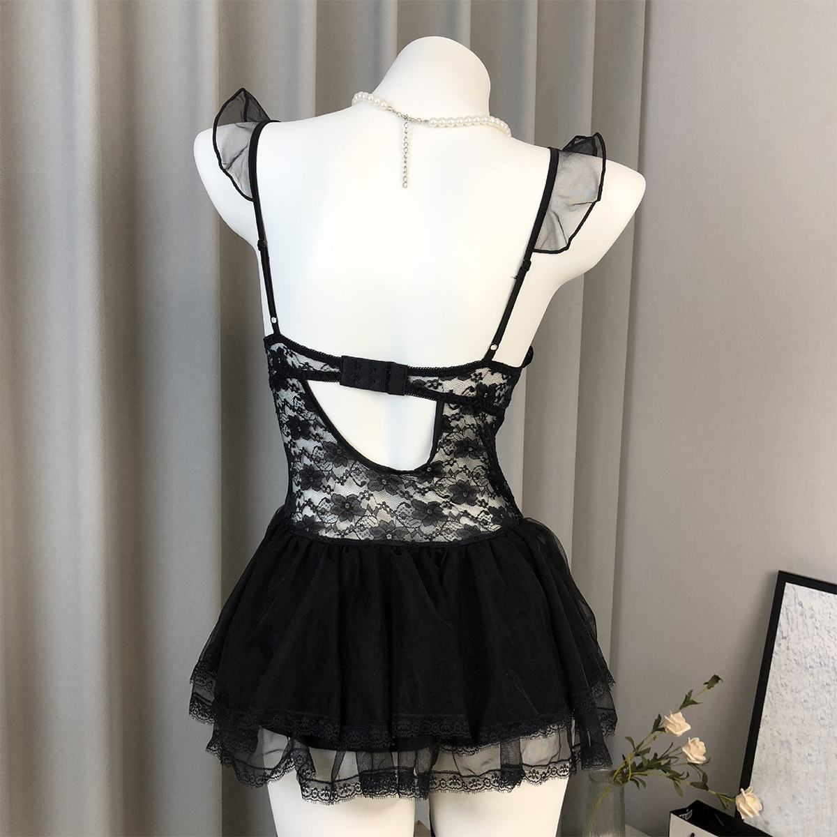 Lace Strappy Tank Top Shaping Lingerie 84