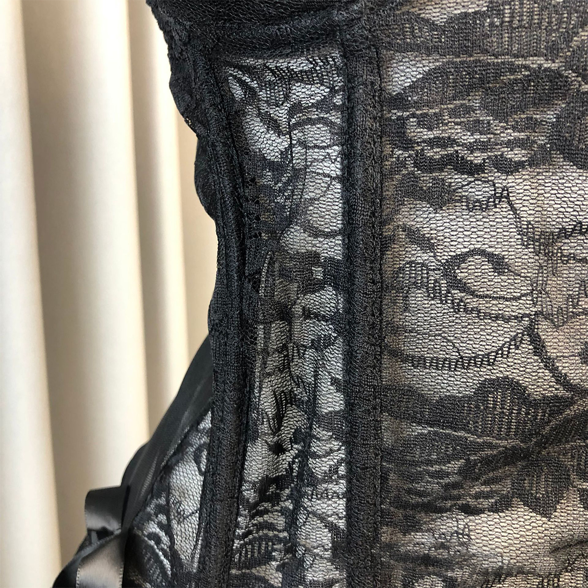 Lace Strappy Tank Top Shaping Lingerie  07