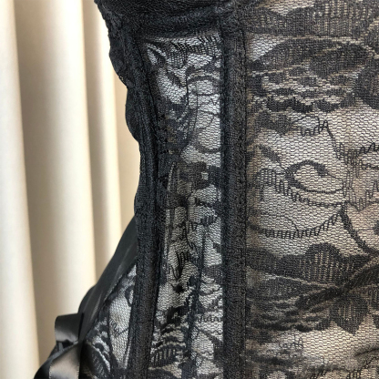 Lace Strappy Tank Top Shaping Lingerie  07