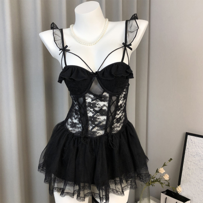 Lace Strappy Tank Top Shaping Lingerie 84