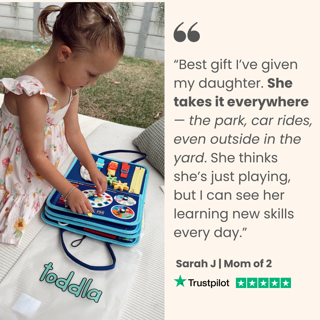 Toddla™ Montessori Busy Board