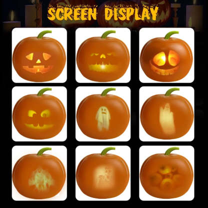 Halloween Pumpkin Projection Lamp Animated Talking and Singing Pumpkin