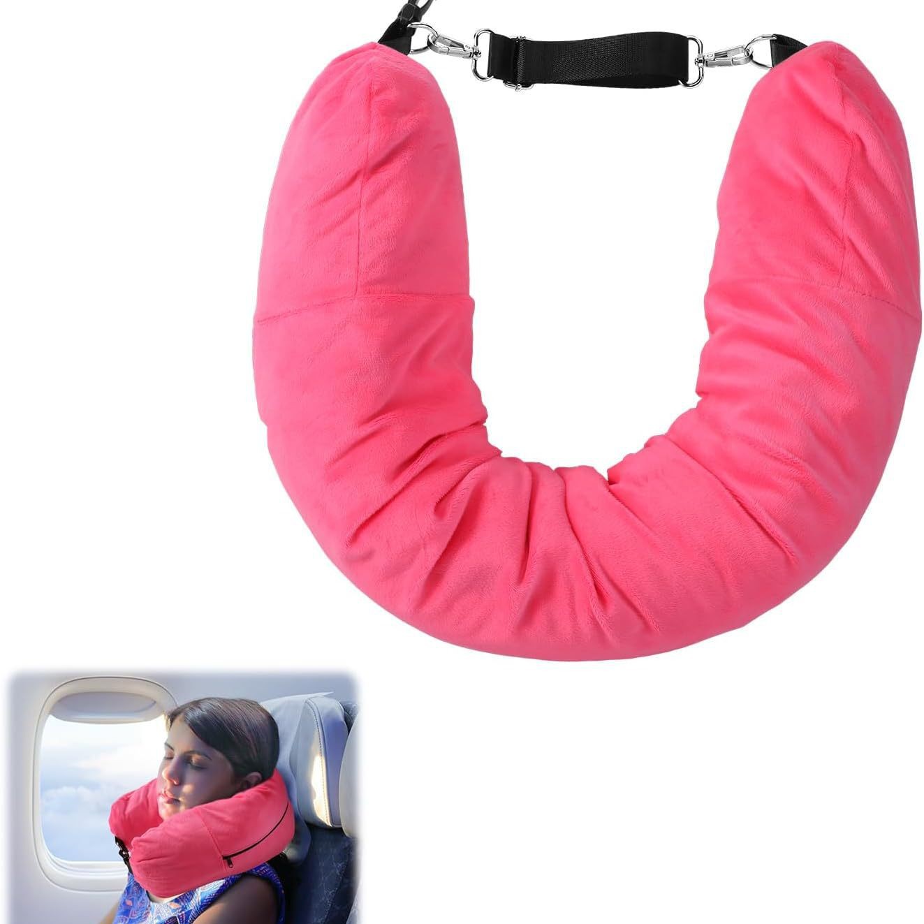 🏆Flash Sale⚡ 50K+ SOLD! Almost Gone💥Stuffable Travel Neck Pillow