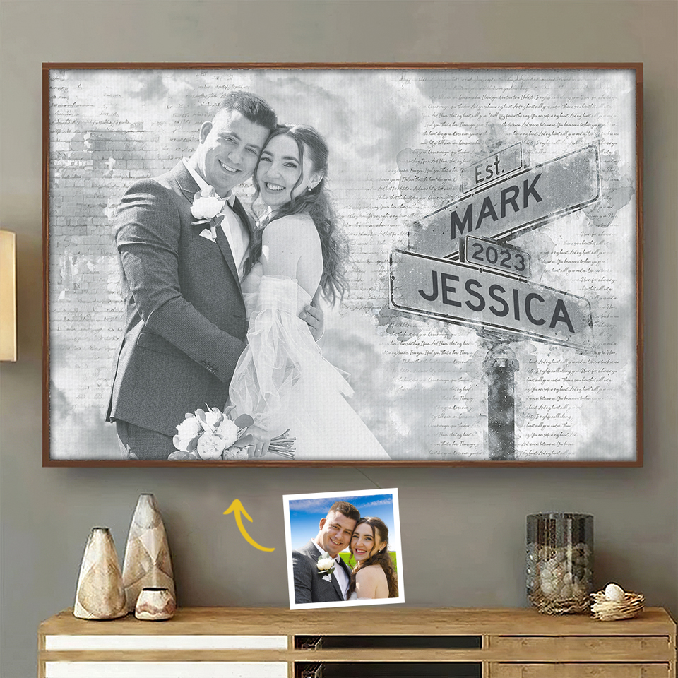 Custom Photo I Need You Because I Love You - Couple Personalized Custo