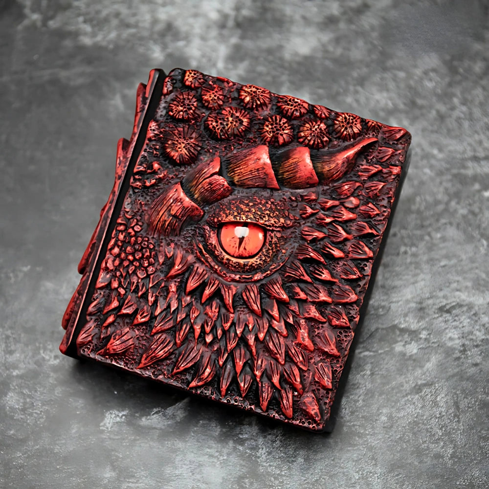 Artcharya 3D Dragon Eye Embossed Journal