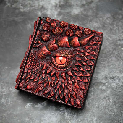 Artcharya 3D Dragon Eye Embossed Journal
