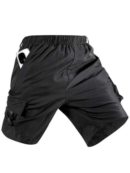 Men's Multi-Pocket Camouflage Cargo Shorts