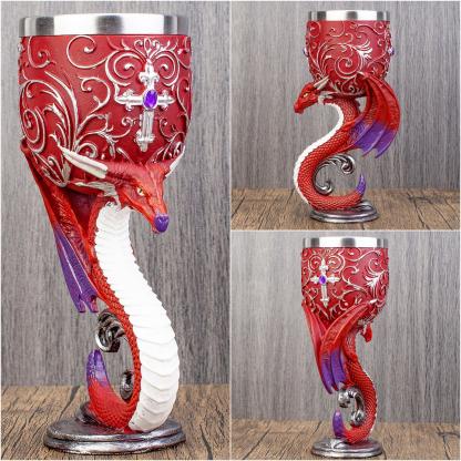 Spirit animals Wine Goblet Witch Wine Cup-MoonChildWorld