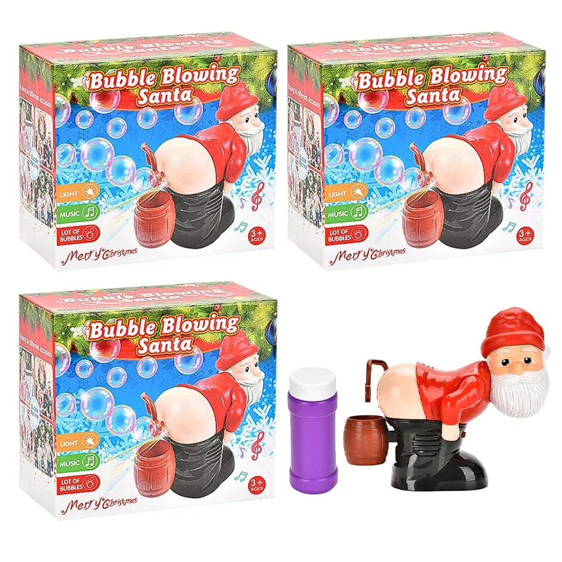 🎄Funny Santa Bubble Blowing Machine