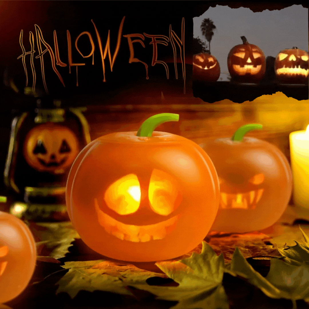 Halloween Pumpkin Projection Lamp Animated Talking and Singing Pumpkin