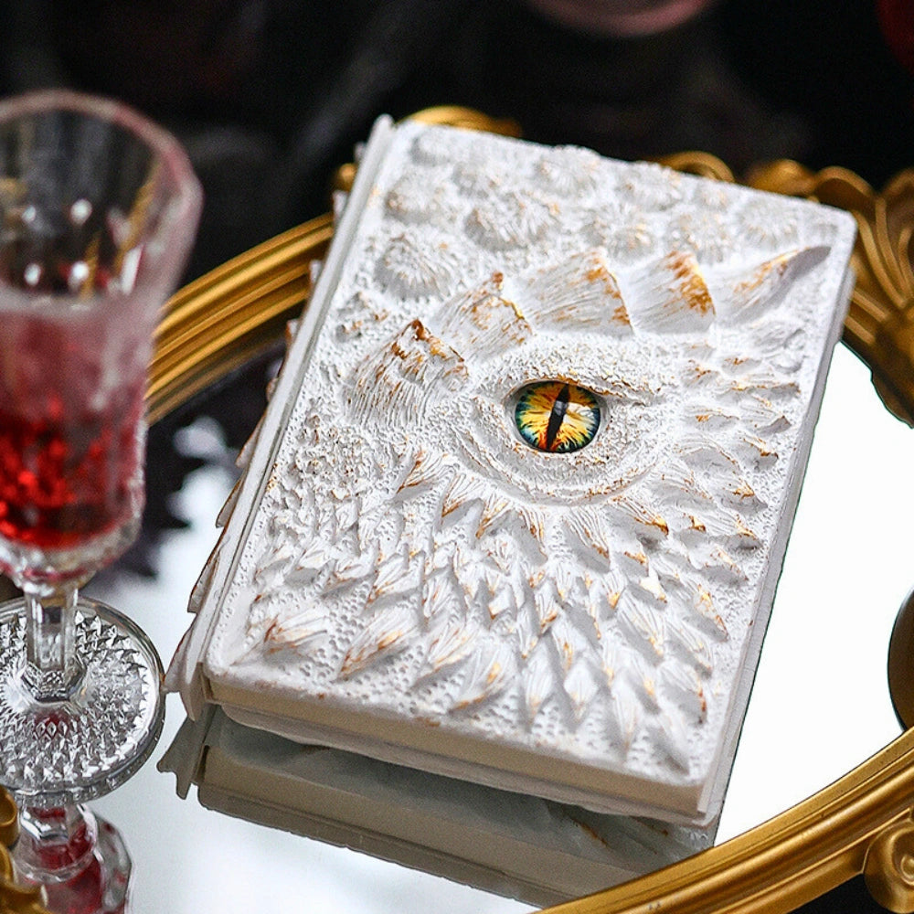 Artcharya 3D Dragon Eye Embossed Journal