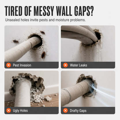 💞 Waterproof Wall Hole Sealing Clay for Air Conditioner Pipes