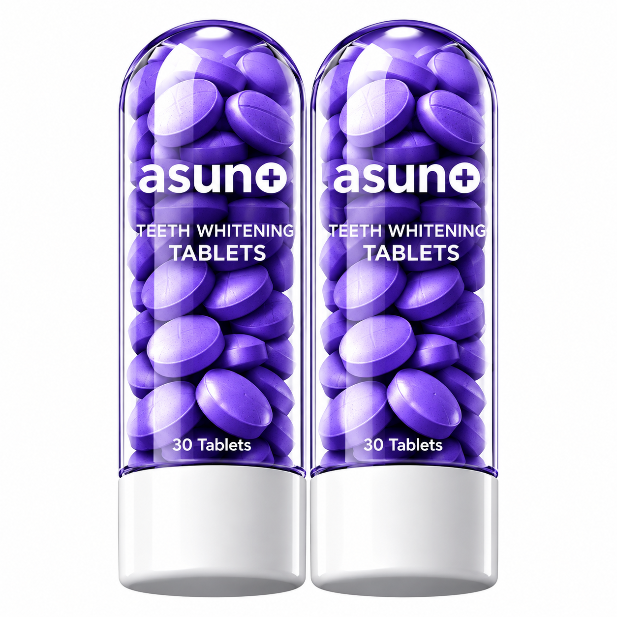 Brightening & Long-Lasting Fresh Breath Toothpaste Tablets