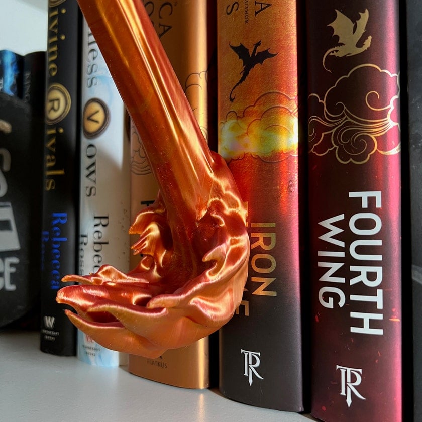🔥Hot sale 49% OFF✨Dragon Flame Book Nook