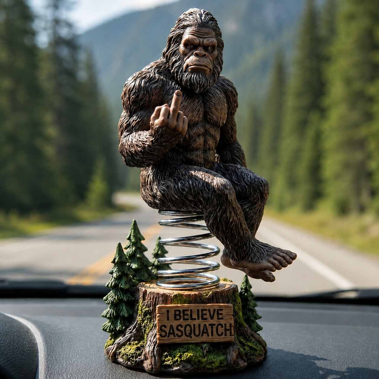 🦍 Sasquatch Pacific Northwest Bobblehead – Legend Meets Whimsy