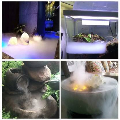 Mist Maker Ultrasonic Fogger – Indoor/outdoor Landscaping & Halloween Decoration