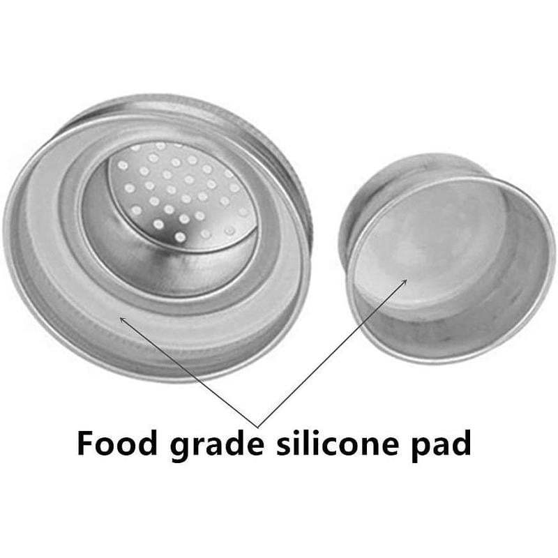 Universal Mason Jar Shaker Lids