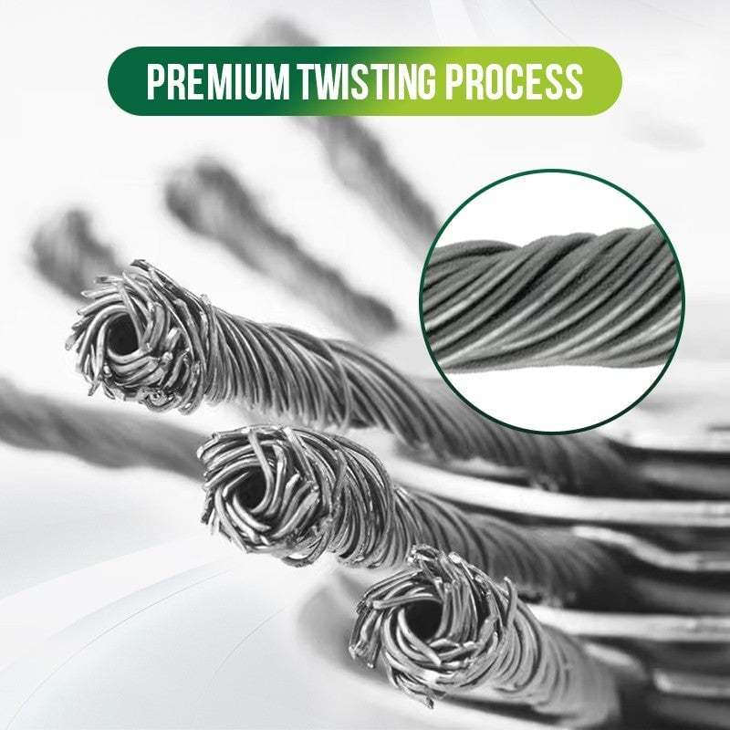 🔥Special Offer 50%OFF 👨‍🌾6 inch Steel Wire Brush Cutter Trimmer Head