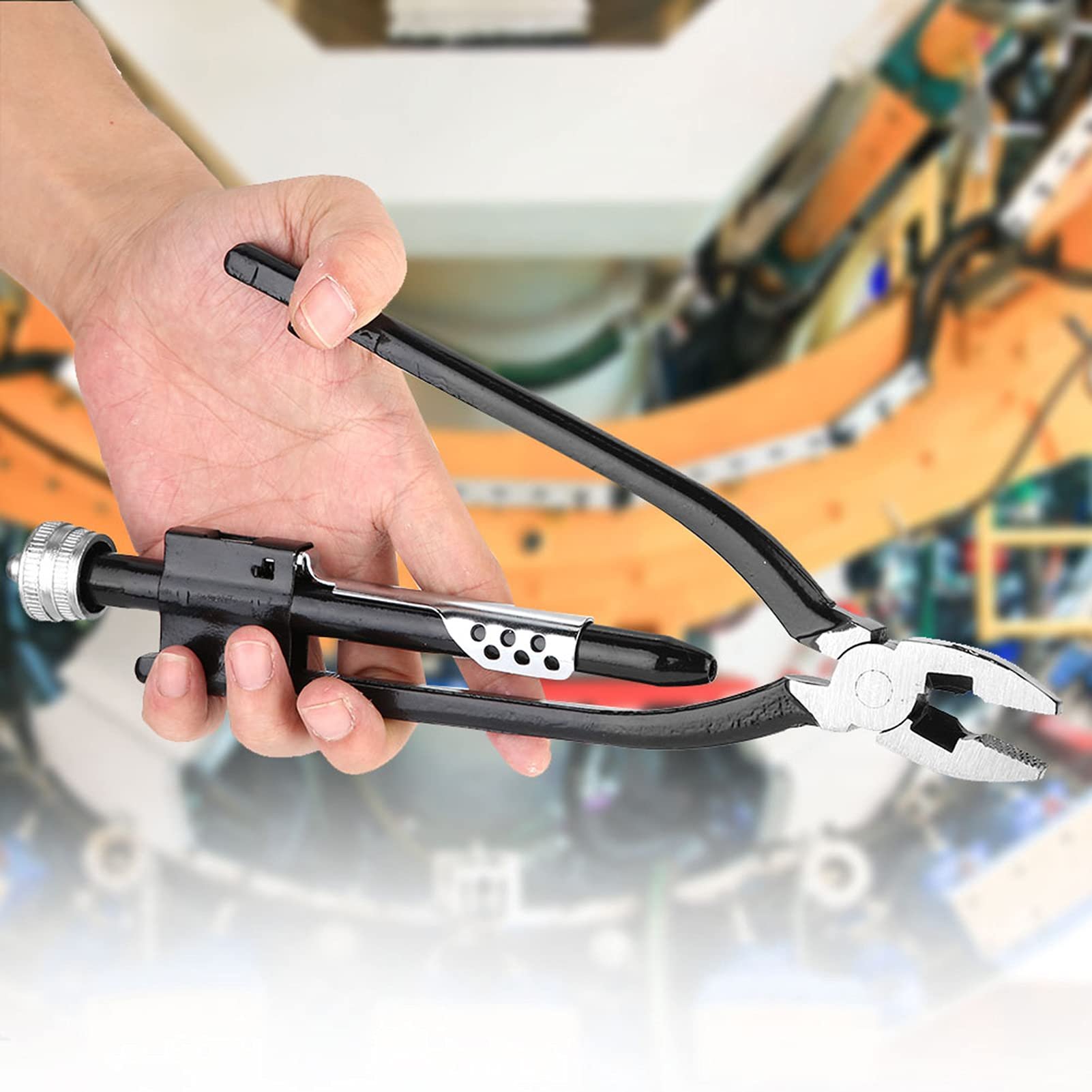 🛠️ Heavy-Duty Lock Wire Twisting Tool – Professional Precision Safety Fastening Pliers