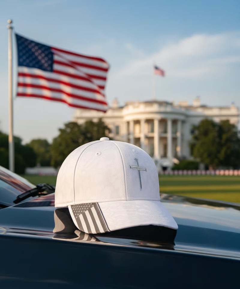 2026 New Year Hot Sale 49% OFF🔥Jesus 3-Nail Cross & Crown of Thorns Christian Adjustable Hat ✝️