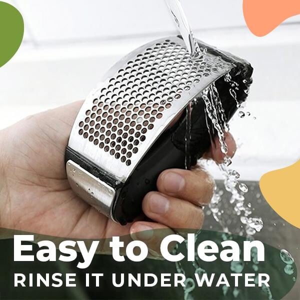 Special Offer Now) Stainless Steel Garlic Presser