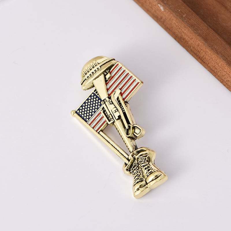 Handmade Soldier Memorial Pin