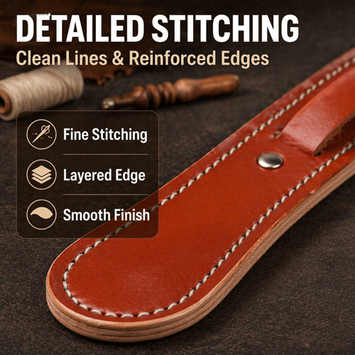 ✨HOT SALE 45% OFF🔥Tactical Outdoor Self-Defense Boston Leather Slapper🛡️