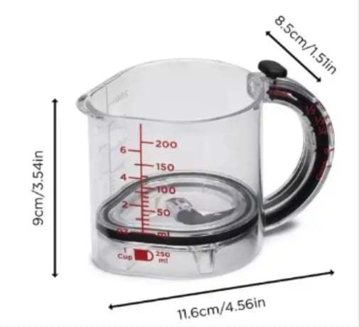 ✨4-in-1 Adjustable Measuring Cup