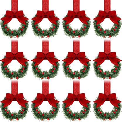 🔥$6.99 Today Only⚡ 50K+ SOLD! Almost Gone-💥🎁Christmas Mini Window Wreaths