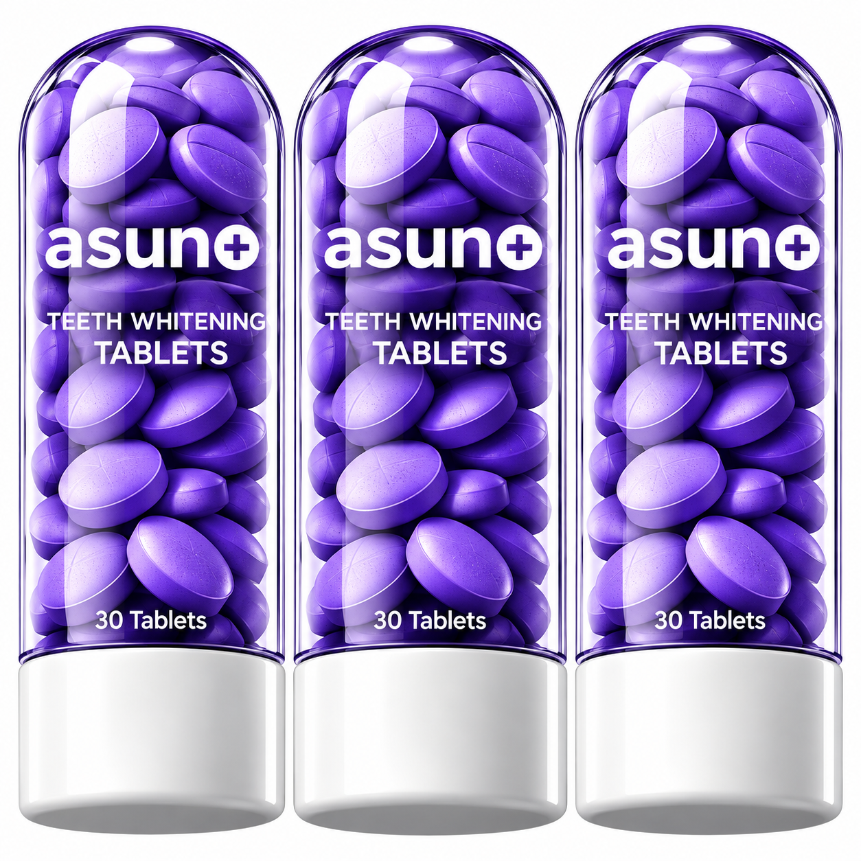 Brightening & Long-Lasting Fresh Breath Toothpaste Tablets