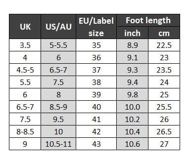 Womens Shoes Size 22.5 27