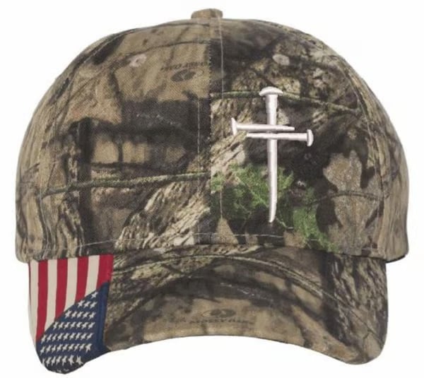 2026 New Year Hot Sale 49% OFF🔥Jesus 3-Nail Cross & Crown of Thorns Christian Adjustable Hat ✝️