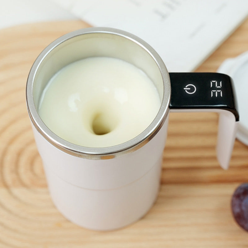 Magnetic Stirring Coffee Mug