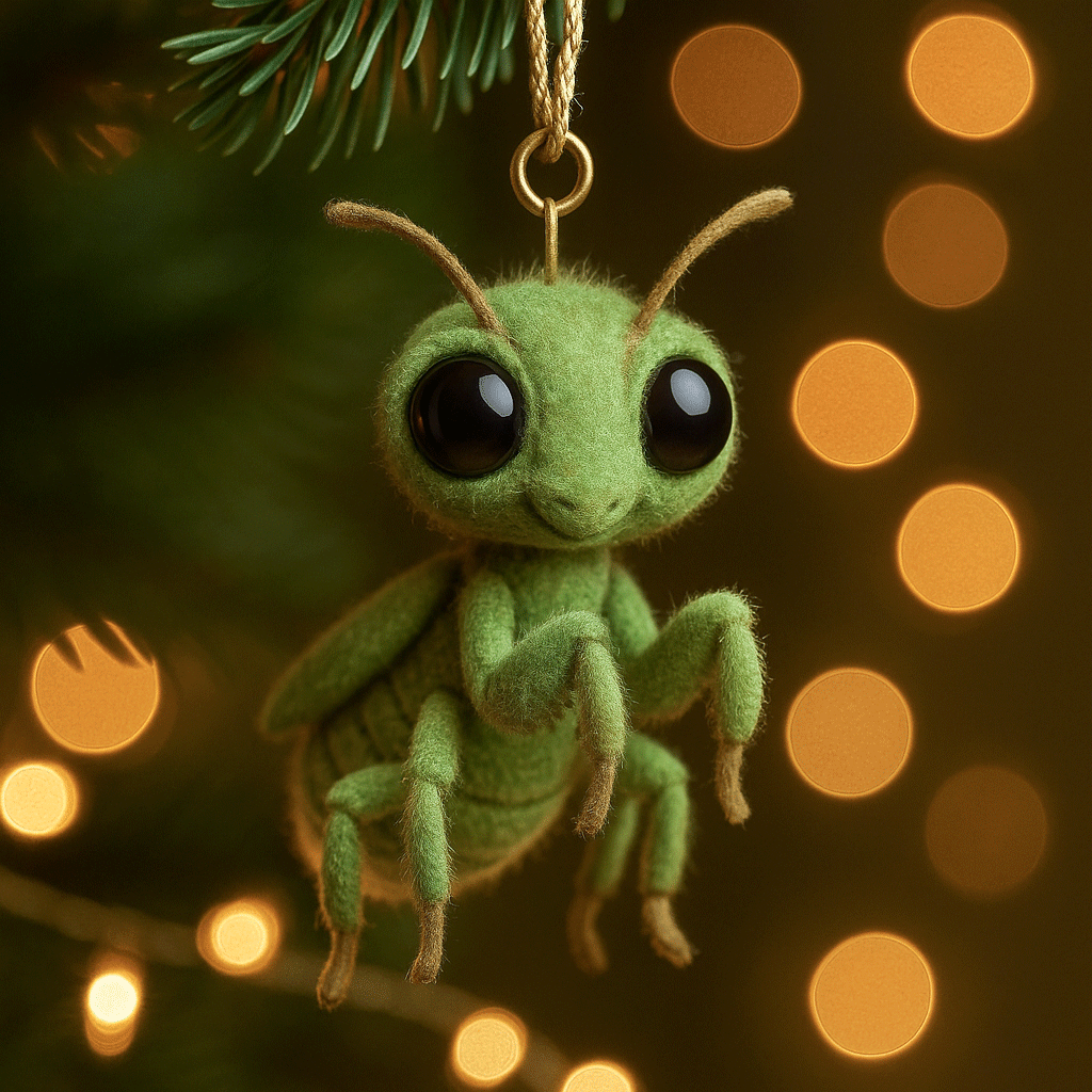 Tiny Bug Buddies Christmas Ornaments