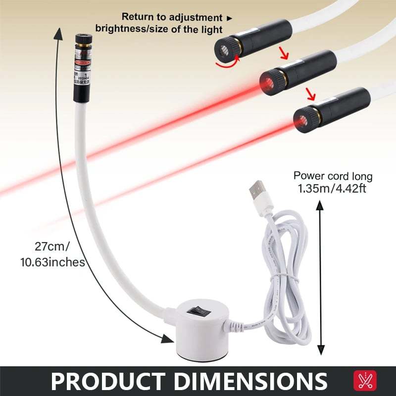 🔥NEW YEAR SALE - Magnetic Positioning Quilting Laser Light for Sewing Machine