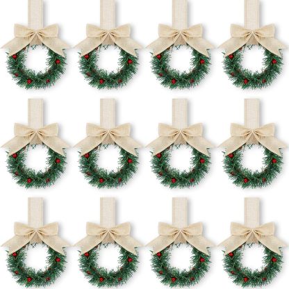 🔥$6.99 Today Only⚡ 50K+ SOLD! Almost Gone-💥🎁Christmas Mini Window Wreaths