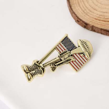 Handmade Soldier Memorial Pin