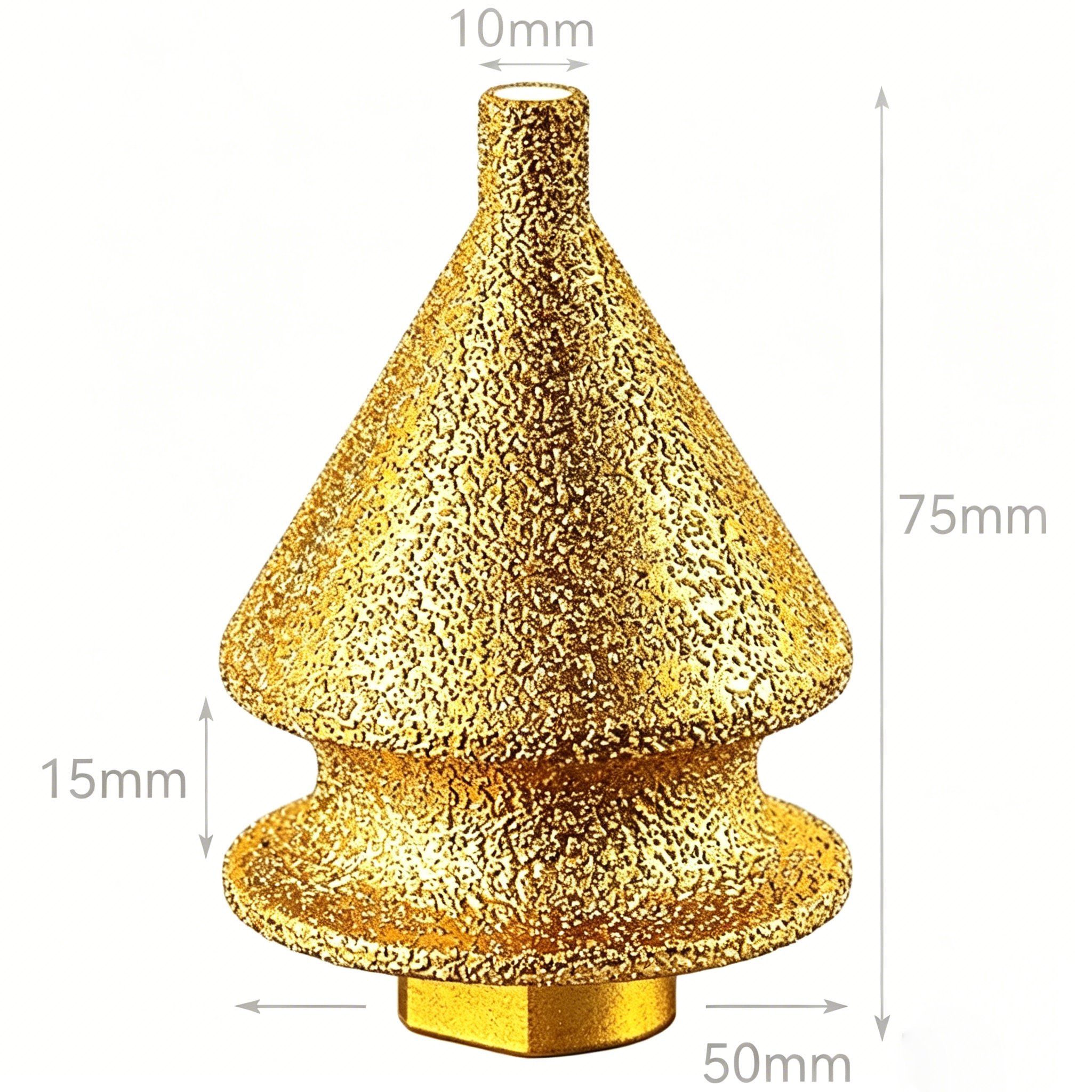 🔩⚙️ Diamond Chamfer & Hole Enlarger Bit | 4-in-1 Tile & Marble Tool for Angle Grinders