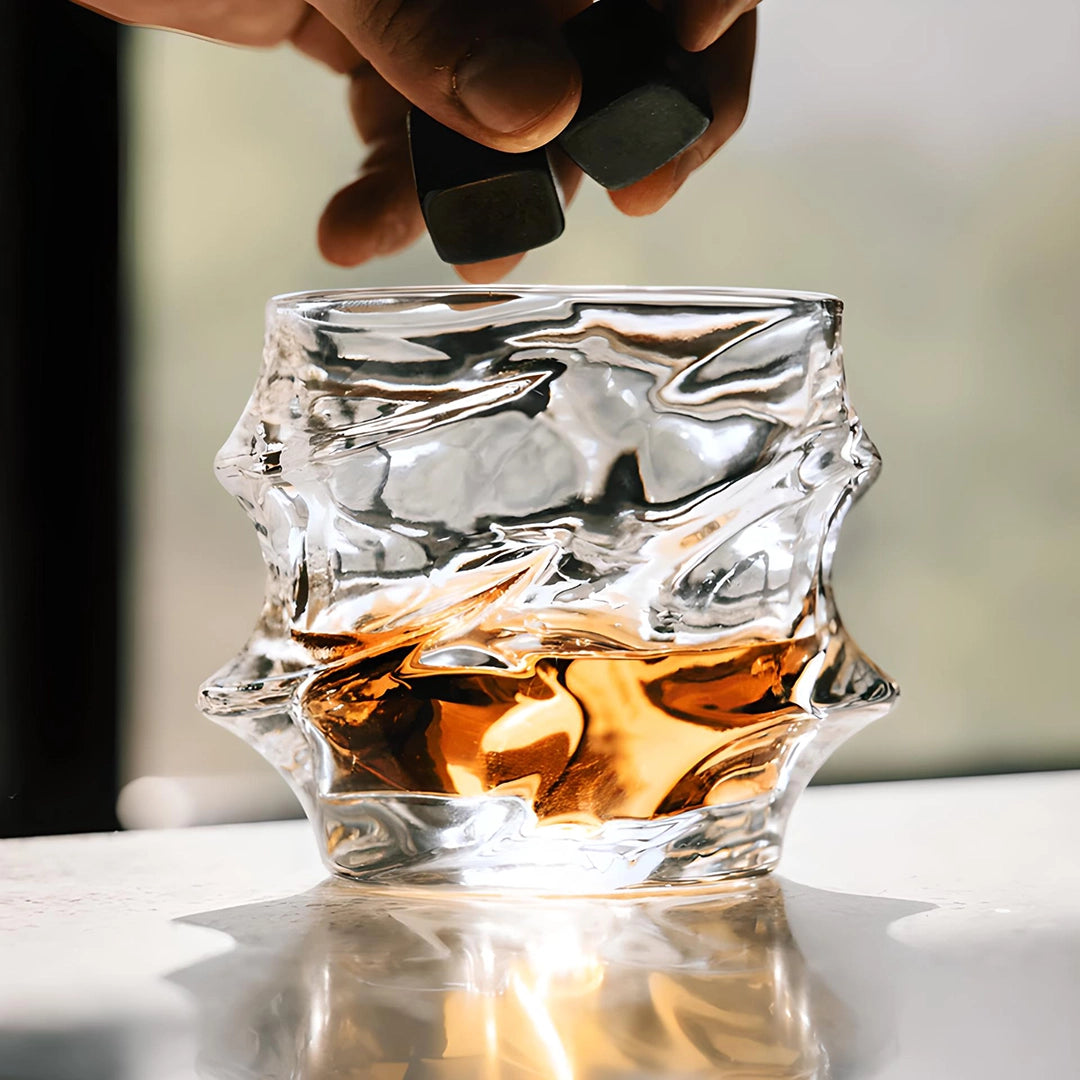 Storm Japanese Crystal Whisky Glass