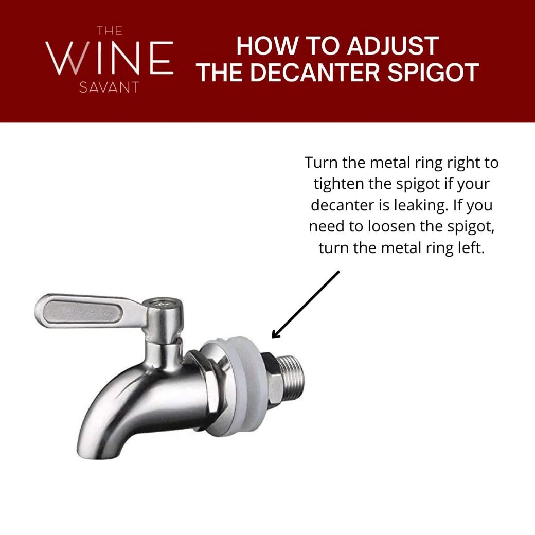 Whiskey Decanter Set, Liquor Dispenser for Home Bar, Crystal Glass - 1250ml Ship & 2 Whiskey Glasses Beautiful Stand Fathers Day, Gift for Dad, Husband-Wildvoy