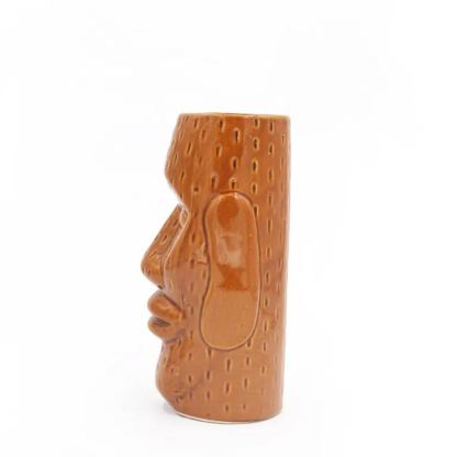 Hawaii Ceramic Tiki Mug Creative Cocktail Cup Easter Island Tiki Mugs 400ml