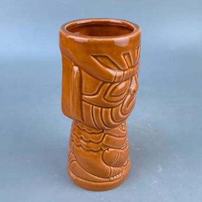 Hawaii Ceramic Tiki Mug Creative Cocktail Cup Easter Island Tiki Mugs 400ml