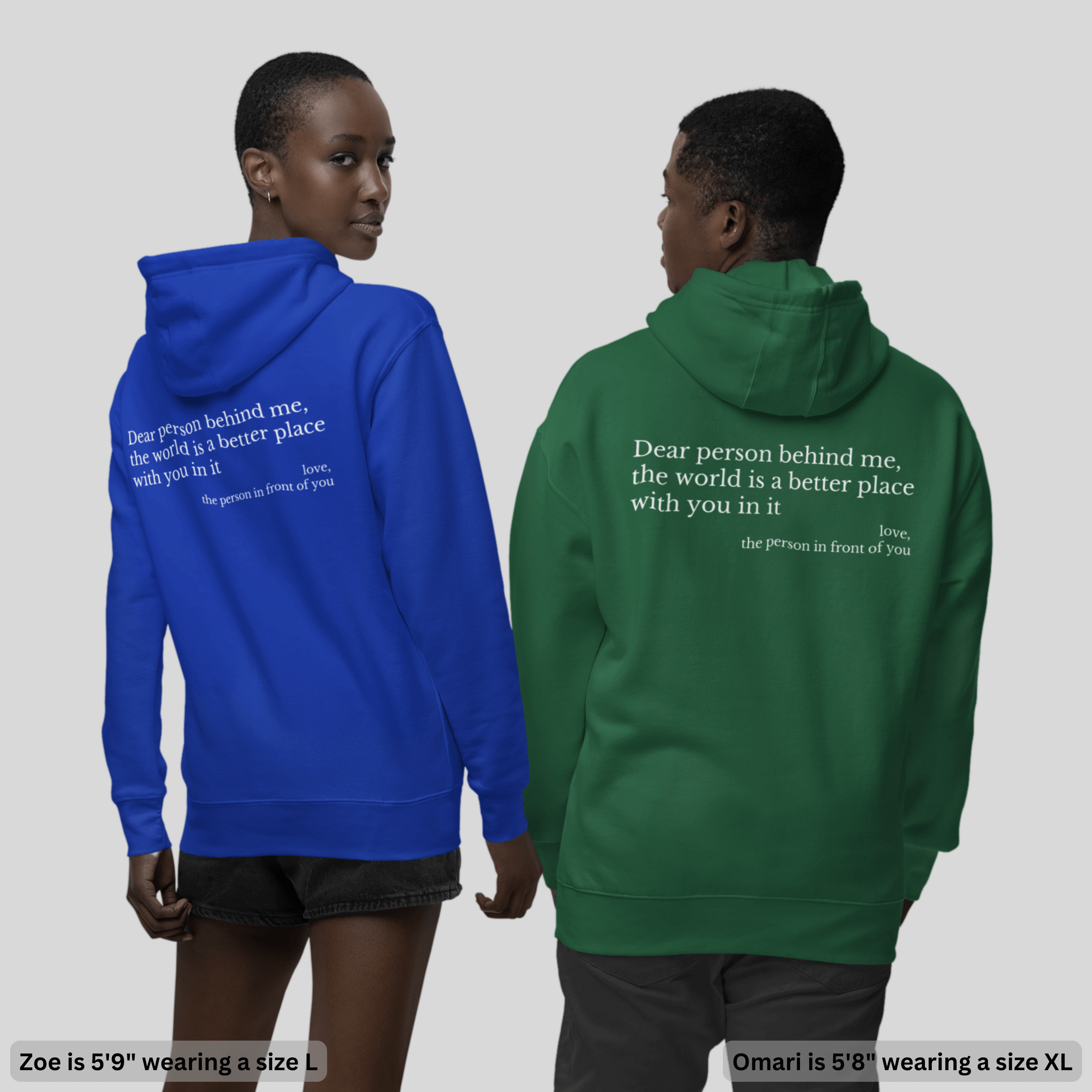 The Original 'Dear Person Behind Me' Hoodie
