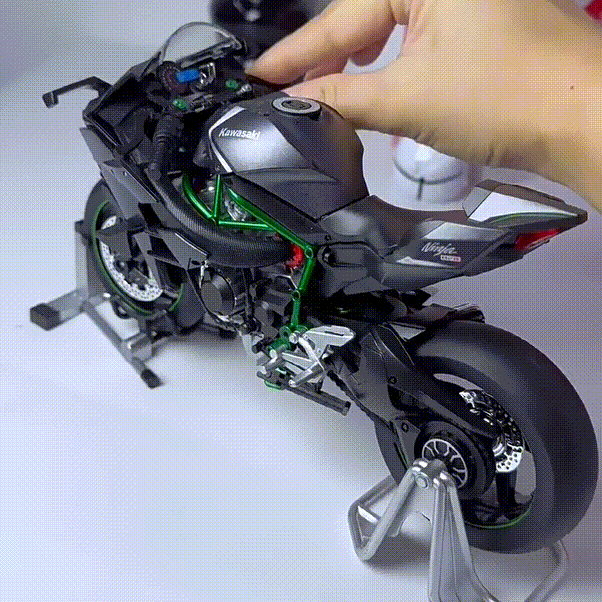 Superbike Model Kit 1:9 Scale Racing Motorcycle Collectible