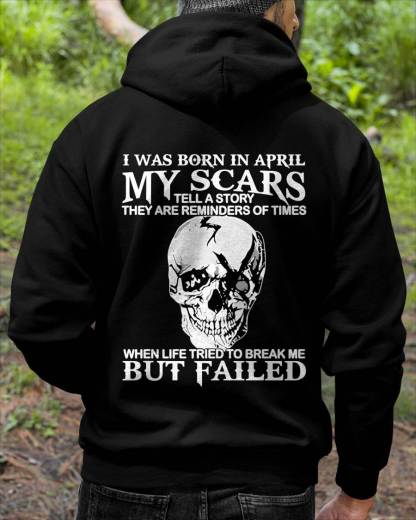 My Scars Tell A Story – T-Shirt For Man