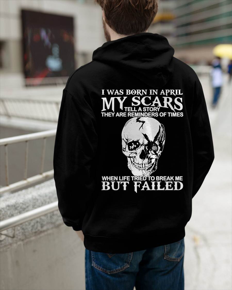 My Scars Tell A Story – T-Shirt For Man