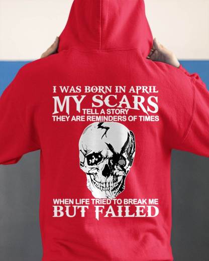 My Scars Tell A Story – T-Shirt For Man